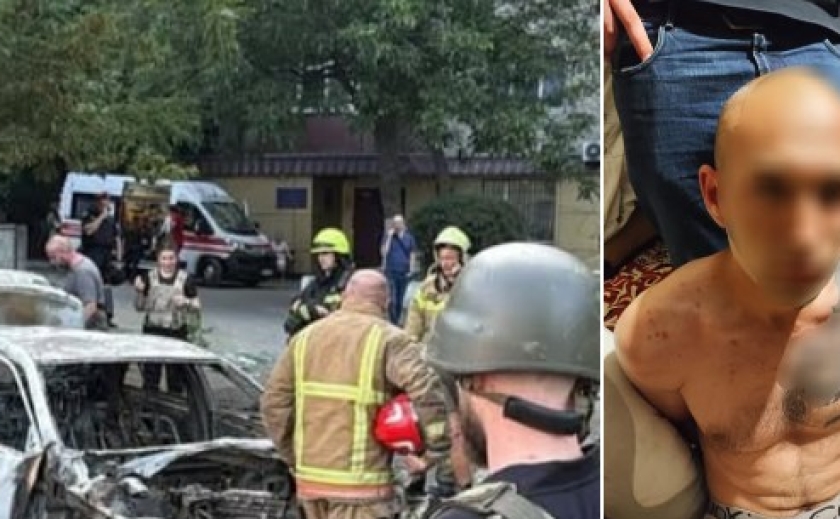 Нацполіція та СБУ затримали у Дніпрі двох підозрюваних у скоєнні теракту, вчиненого на замовлення спецслужб рф Нацполіція та СБУ затримали у Дніпрі двох підозрюваних у скоєнні теракту, вчиненого на замовлення спецслужб рф