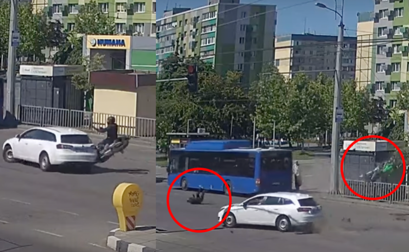 На Слобожанському проспекті у Дніпрі мотоцикліст влетів в Opel: подробиці ДТП На Слобожанському проспекті у Дніпрі мотоцикліст влетів в Opel: подробиці ДТП