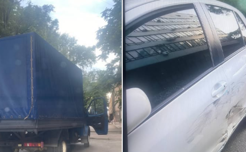У Дніпрі водій, позбавлений права керування, скоїв ДТП
