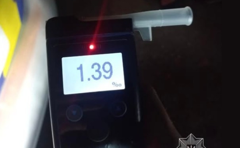 У Кривому Розі затримали нетверезого водія під час комендантської години