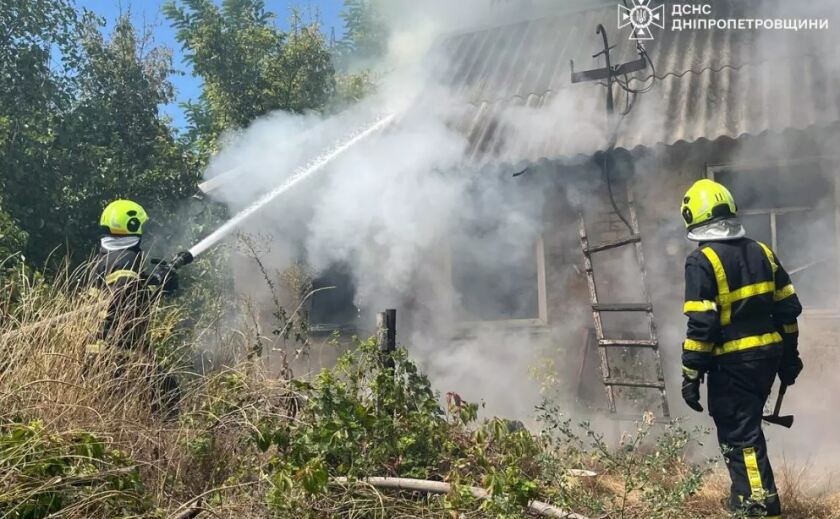 У Кривому Розі ліквідували займання житлового будинку