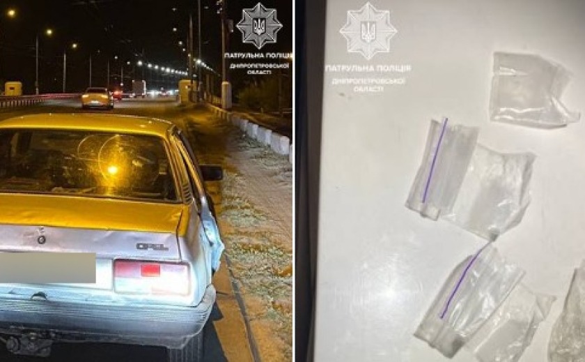 Керував без водійського посвідчення та з ознаками сп’яніння: патрульні Дніпра виявили правопорушника