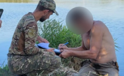 У Дніпровському районі водний патруль виявив браконьєра