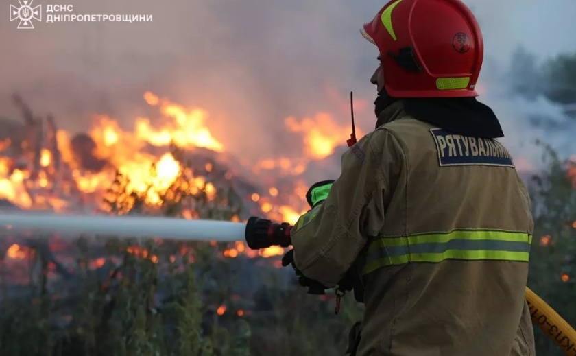 За тиждень у Дніпропетровській області ліквідували понад 600 пожеж