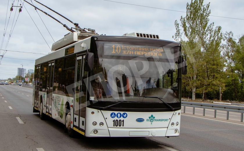 Троллейбусы на Победу в Днепре будут ездить бесперебойно