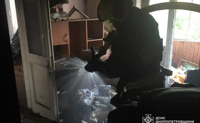 У Дніпрі вогонь забрав життя чоловіка