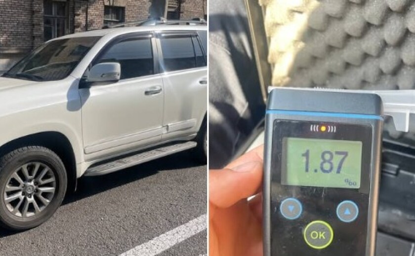 У Дніпрі затримали нетверезого водія, який спричинив ДТП та намагався втекти