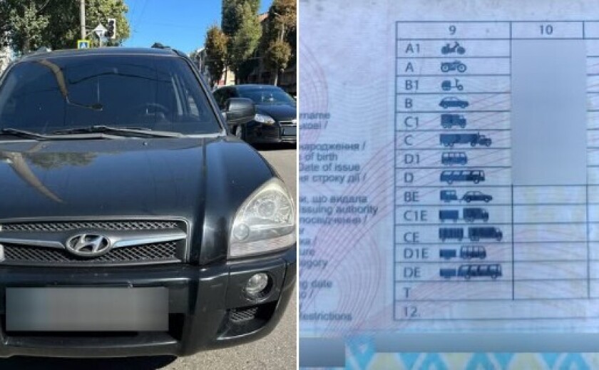 У Дніпрі патрульні зупинили водія з підробленими документами
