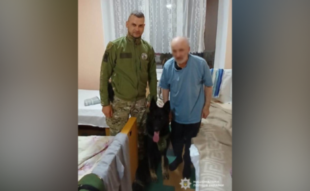Службовий собака Тайсон допоміг знайти зниклого пацієнта лікарні