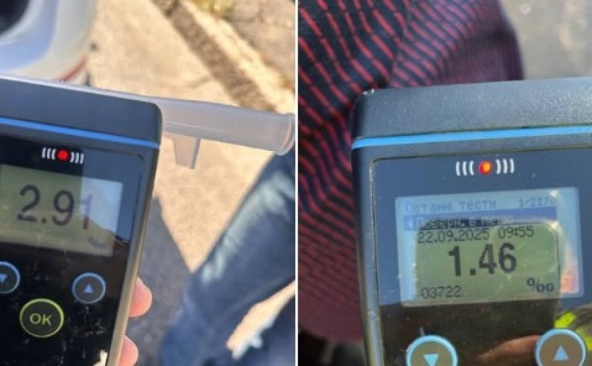 У Дніпрі виявили кількох водіїв, які сіли за кермо нетверезі