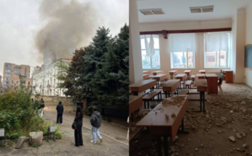 Через дронову атаку на Дніпро постраждали корпуси ДНУ: поранено співробітницю, пошкодженні десятки аудиторій