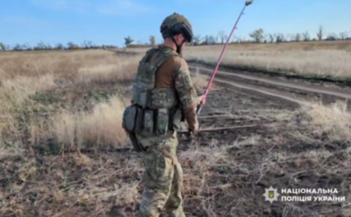 На Дніпропетровщині вибухотехніки розміновують прифронтові території