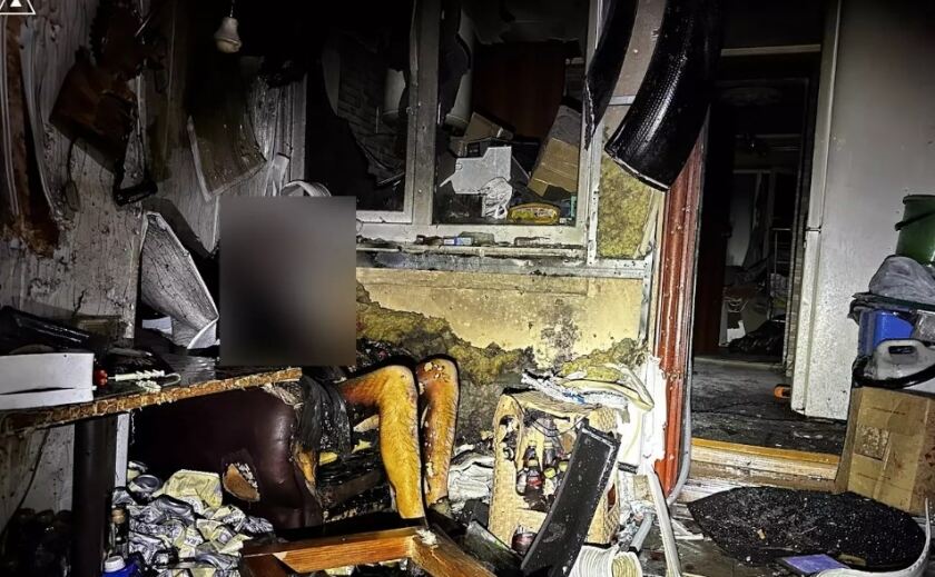 У Запоріжжі внаслідок пожежі загинув чоловік:особисті дані з'ясовує поліція