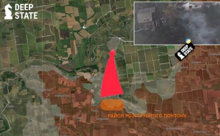 Російські війська зайняли ще одне село в Дніпропетровській області ― DeepState