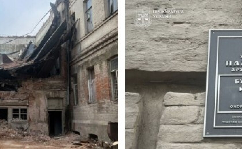 У Дніпрі обвалилася будівля архітектурної пам’ятки: розпочато провадження