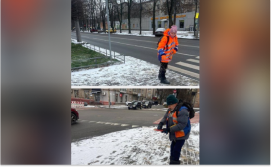 У Дніпрі ліквідували наслідки снігопаду