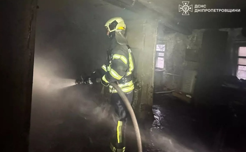 У Дніпровському районі внаслідок пожежі постраждало 2 людини
