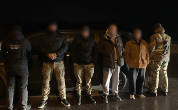 Прикордонники зірвали чергову спробу нелегальної втечі з країни: серед ухилянтів житель Дніпропетровщини