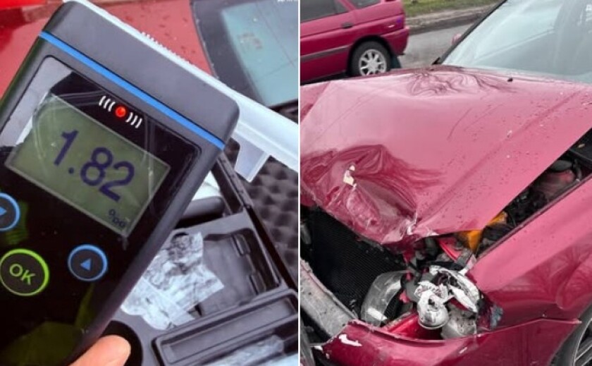У Дніпрі на Донецькому шосе нетверезий водій скоїв ДТП: порушника притягнули до відповідальності