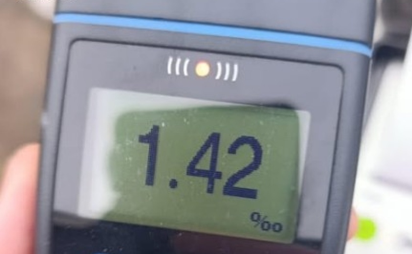 У Кривому Розі відсторонили нетверезого водія від керування автівкою