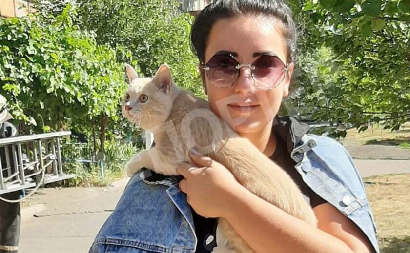 На Днепропетровщине спасли пушистого трусишку