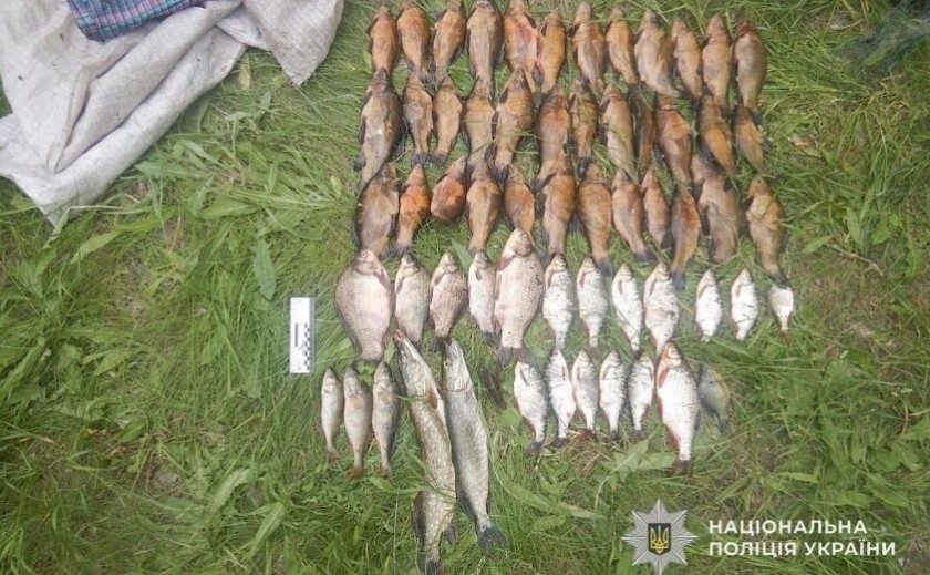 На Дніпропетровщині трьом чоловікам повідомлено про підозру за незаконний вилов риби