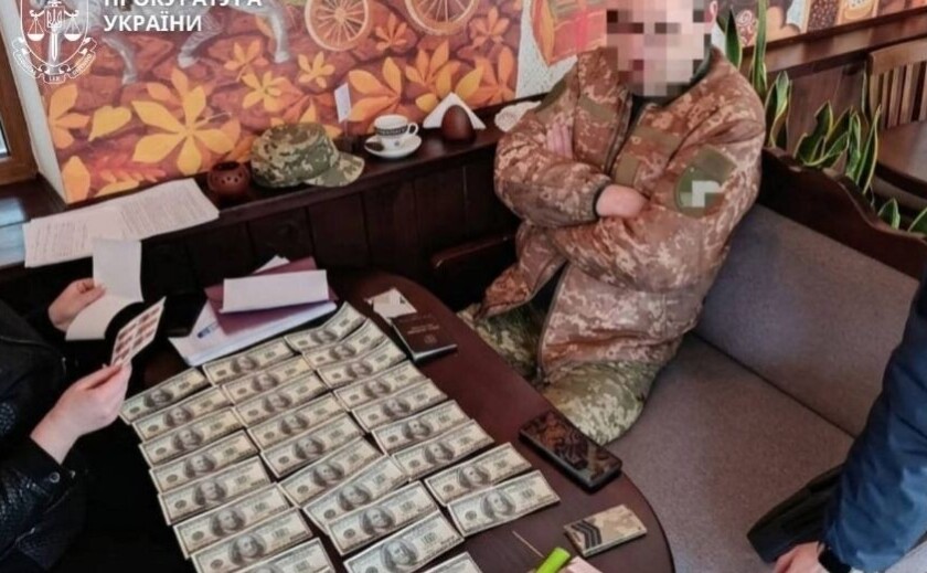 3000$ за «вирішення питання» з ТЦК: до суду скеровано обвинувальний акт стосовно військовослужбовця