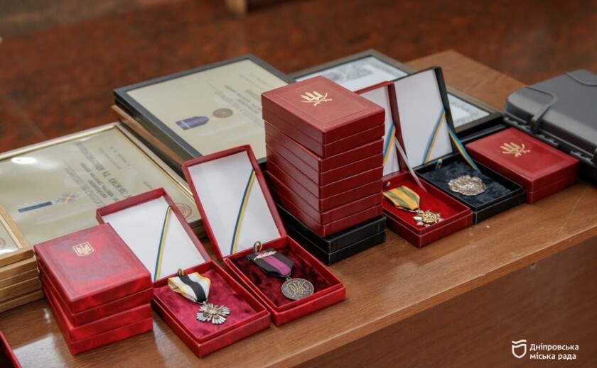 У Дніпрі напередодні Дня Незалежності відзначили близько 50 військових 91-го батальйону