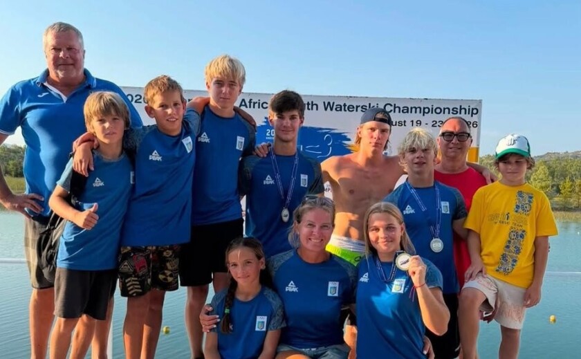 Днепровские водные лыжники завоевали 12 медалей на чемпионате Европы