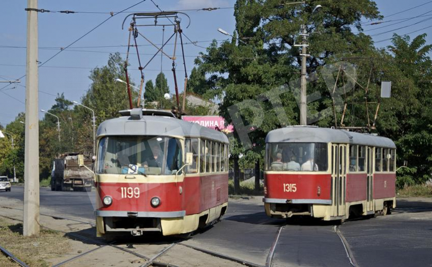 В пятницу в Днепре по Трамвайной не поедут трамваи