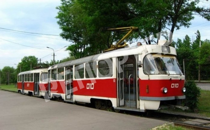 В Днепре 30 и 31 октября трамвай №1 изменит маршрут