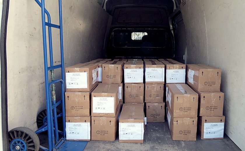 Газовики Днепра помогли медикам с поставками дезинфекторов